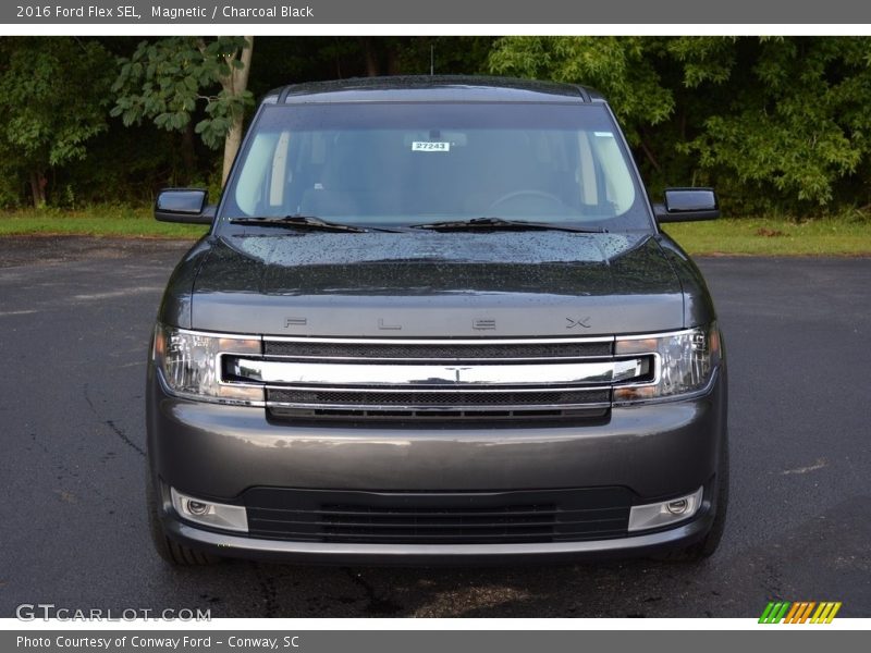 Magnetic / Charcoal Black 2016 Ford Flex SEL