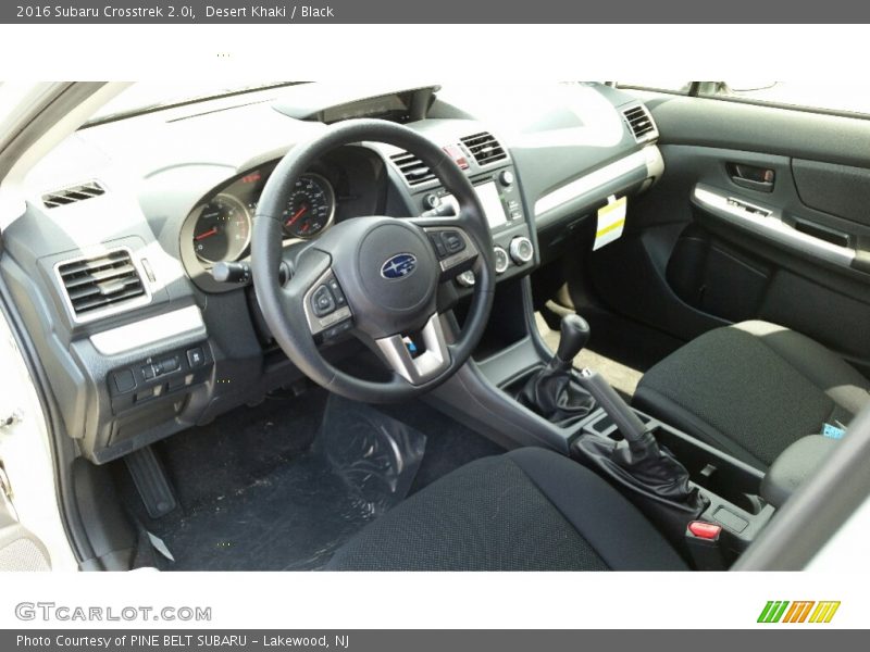 Desert Khaki / Black 2016 Subaru Crosstrek 2.0i