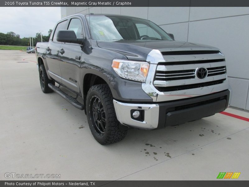 Magnetic Gray Metallic / Graphite 2016 Toyota Tundra TSS CrewMax