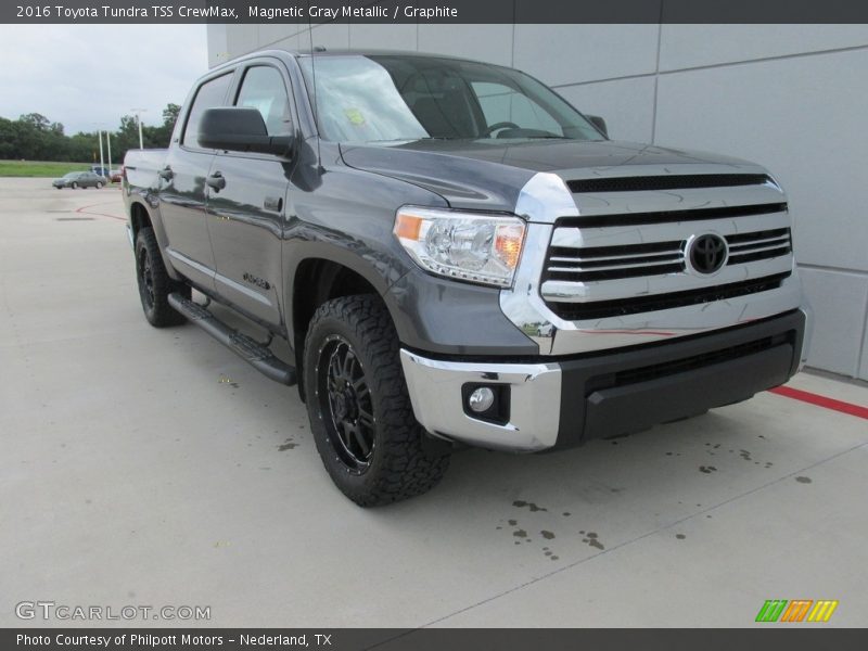 Magnetic Gray Metallic / Graphite 2016 Toyota Tundra TSS CrewMax