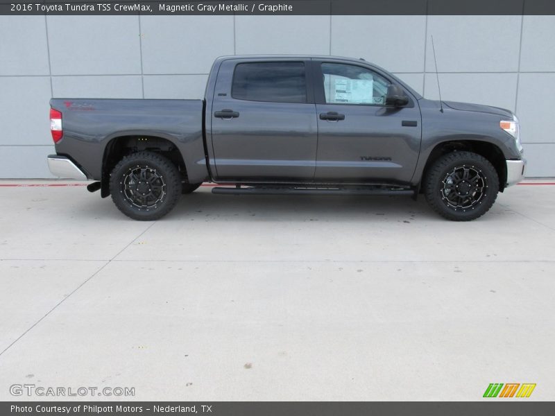 Magnetic Gray Metallic / Graphite 2016 Toyota Tundra TSS CrewMax