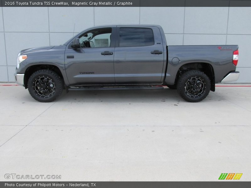 Magnetic Gray Metallic / Graphite 2016 Toyota Tundra TSS CrewMax
