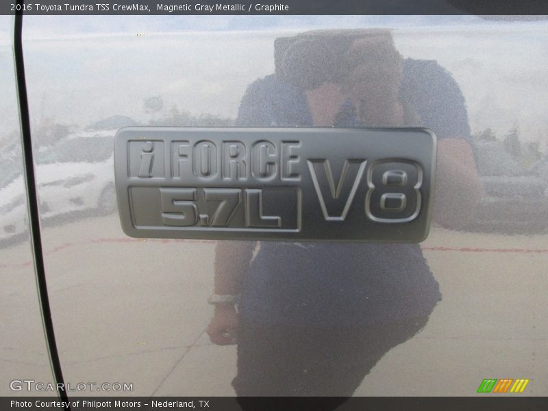 Magnetic Gray Metallic / Graphite 2016 Toyota Tundra TSS CrewMax