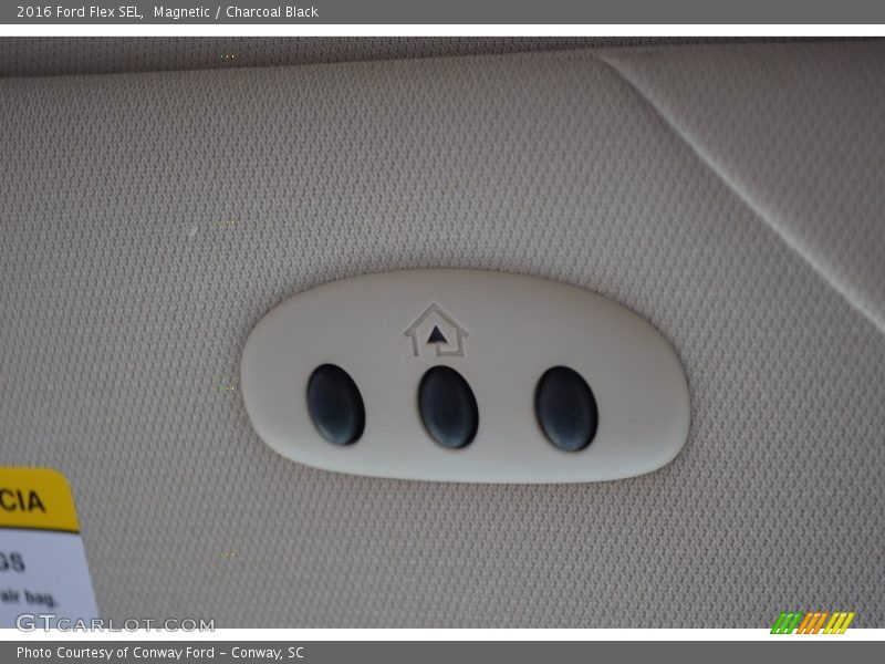 Magnetic / Charcoal Black 2016 Ford Flex SEL