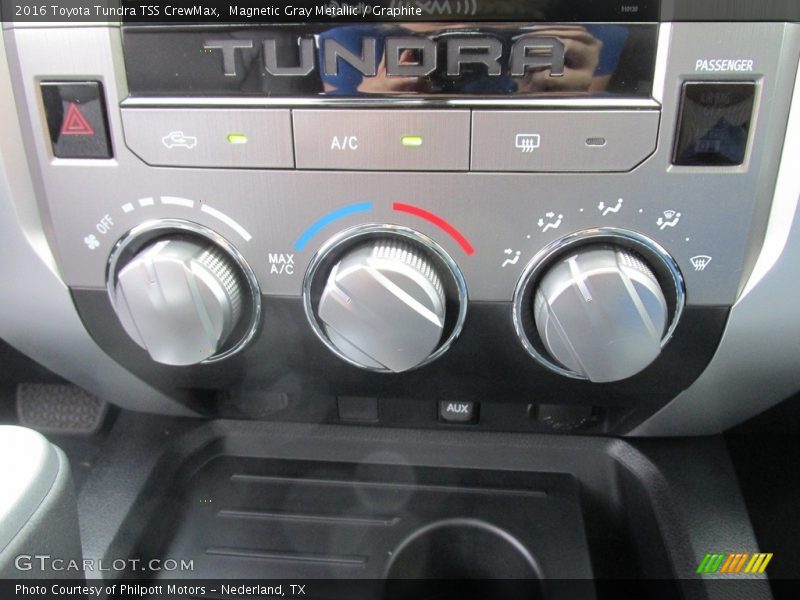 Magnetic Gray Metallic / Graphite 2016 Toyota Tundra TSS CrewMax