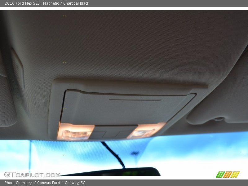 Magnetic / Charcoal Black 2016 Ford Flex SEL