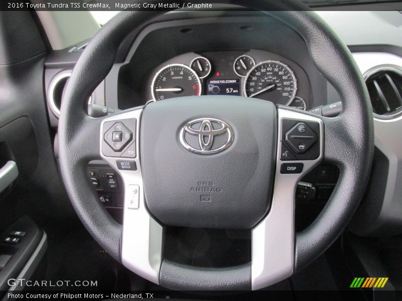 Magnetic Gray Metallic / Graphite 2016 Toyota Tundra TSS CrewMax