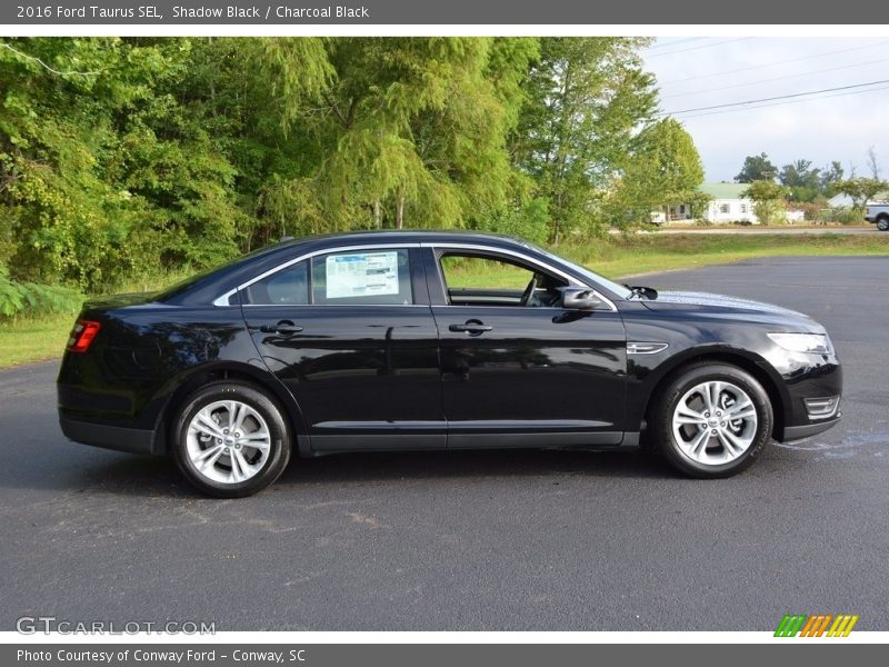 Shadow Black / Charcoal Black 2016 Ford Taurus SEL