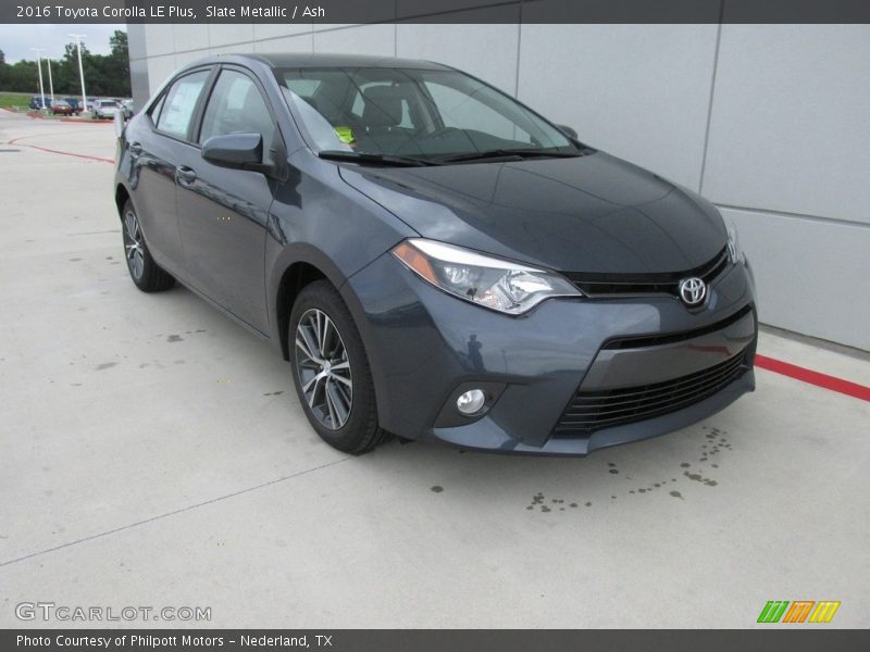 Slate Metallic / Ash 2016 Toyota Corolla LE Plus