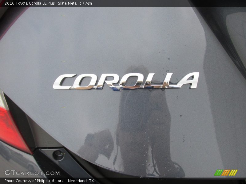 Slate Metallic / Ash 2016 Toyota Corolla LE Plus