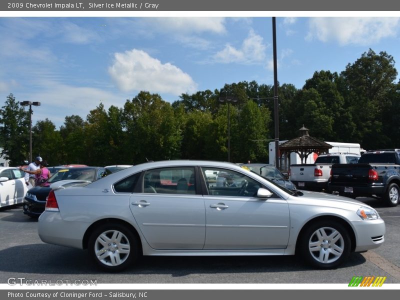 Silver Ice Metallic / Gray 2009 Chevrolet Impala LT