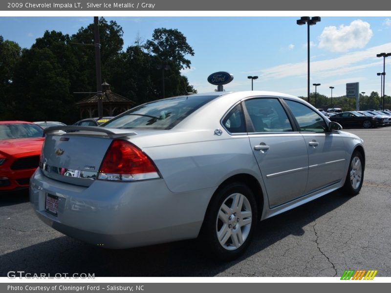Silver Ice Metallic / Gray 2009 Chevrolet Impala LT