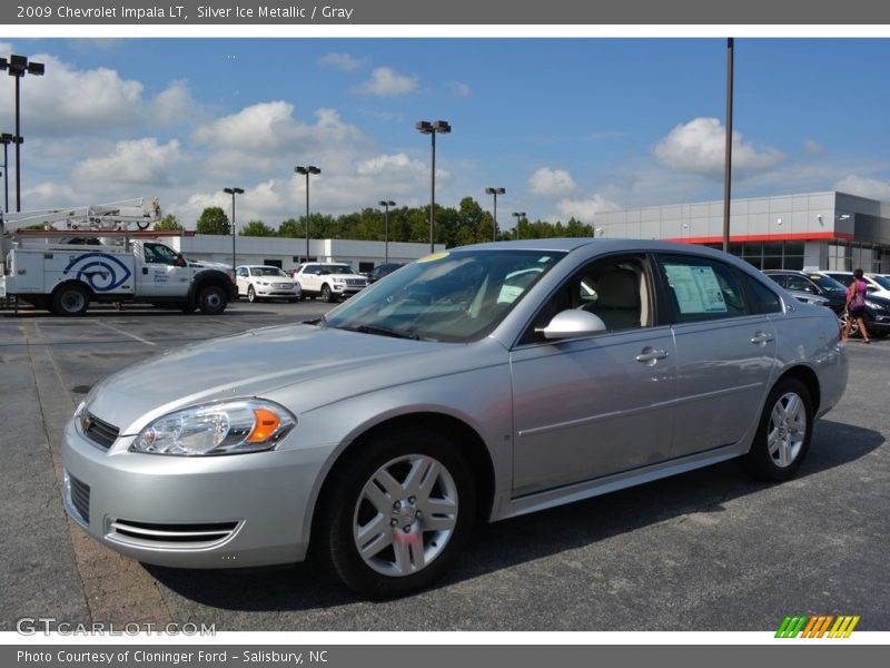 Silver Ice Metallic / Gray 2009 Chevrolet Impala LT