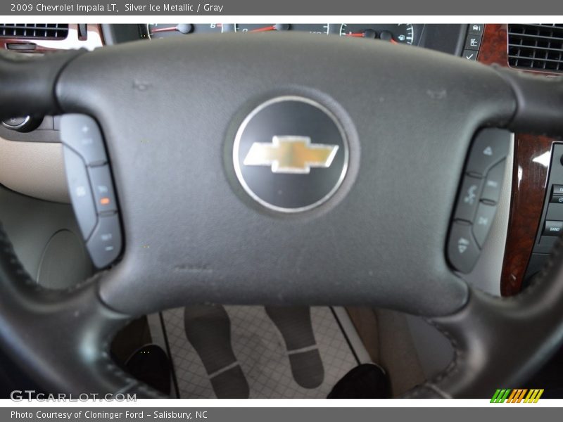 Silver Ice Metallic / Gray 2009 Chevrolet Impala LT