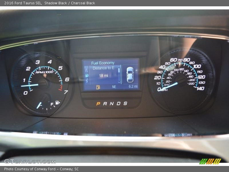Shadow Black / Charcoal Black 2016 Ford Taurus SEL