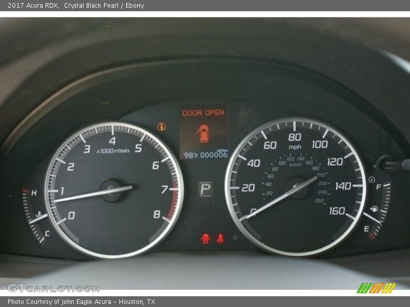 Crystal Black Pearl / Ebony 2017 Acura RDX