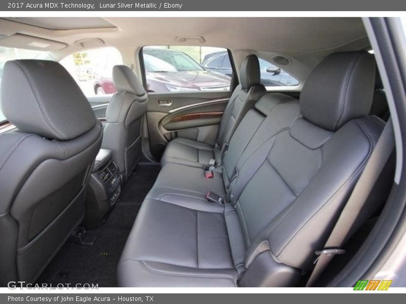 Lunar Silver Metallic / Ebony 2017 Acura MDX Technology
