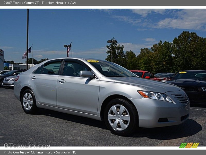 Titanium Metallic / Ash 2007 Toyota Camry CE