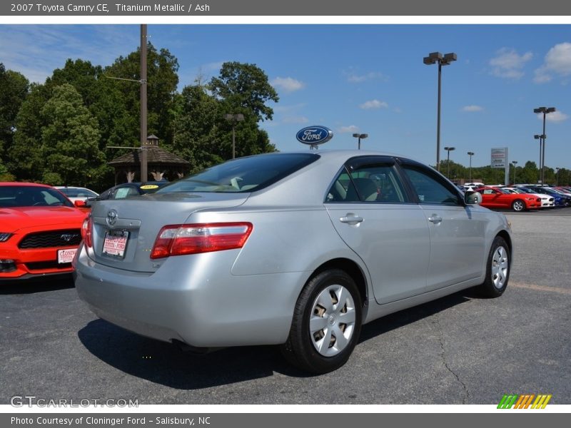 Titanium Metallic / Ash 2007 Toyota Camry CE