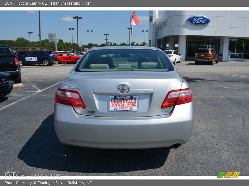 Titanium Metallic / Ash 2007 Toyota Camry CE