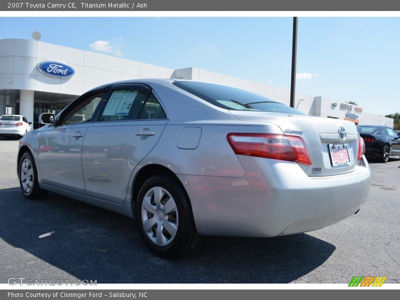 Titanium Metallic / Ash 2007 Toyota Camry CE
