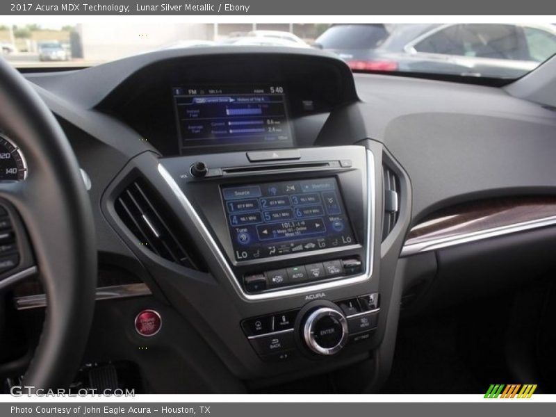 Lunar Silver Metallic / Ebony 2017 Acura MDX Technology