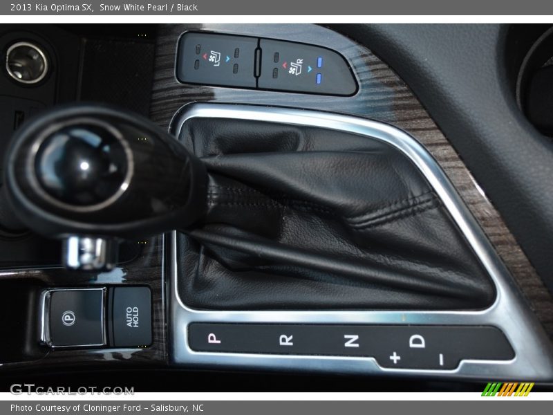 Snow White Pearl / Black 2013 Kia Optima SX