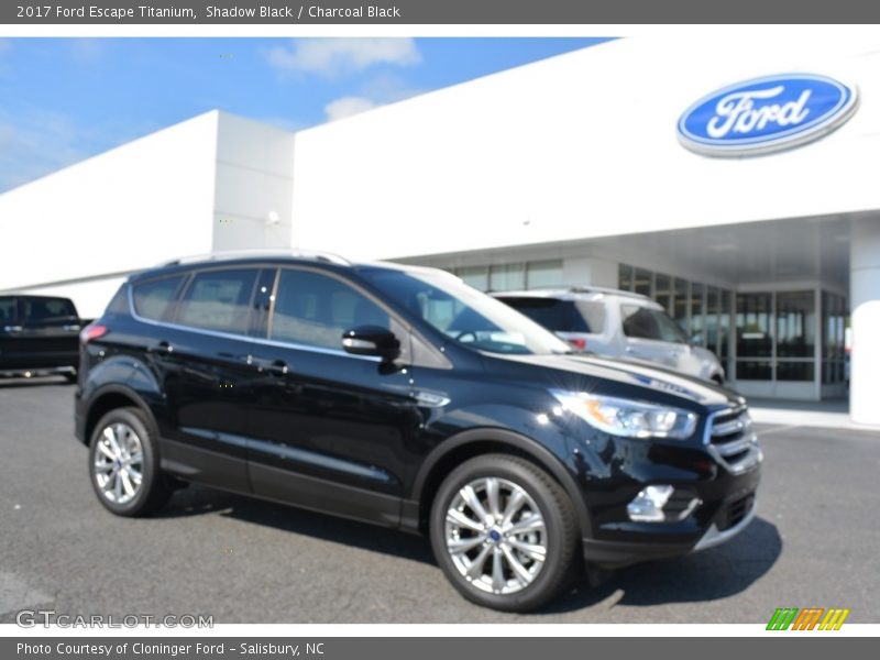 Shadow Black / Charcoal Black 2017 Ford Escape Titanium