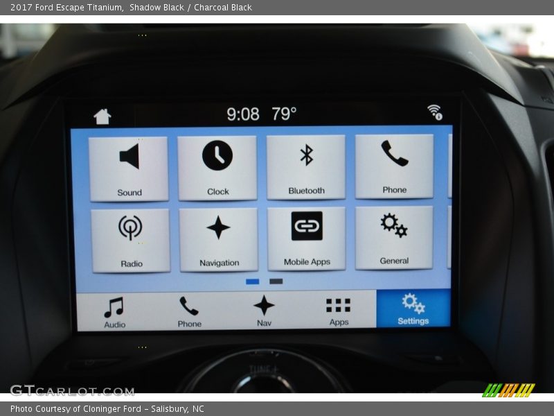 Shadow Black / Charcoal Black 2017 Ford Escape Titanium