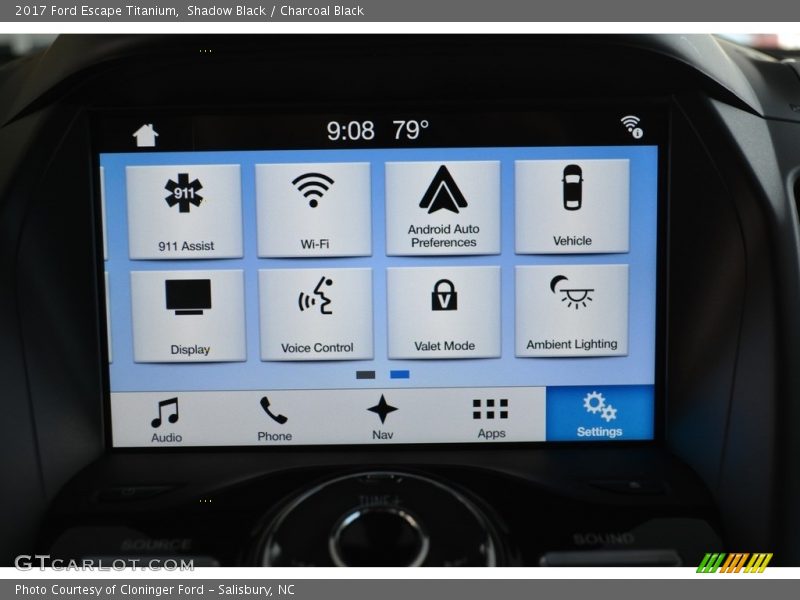 Shadow Black / Charcoal Black 2017 Ford Escape Titanium