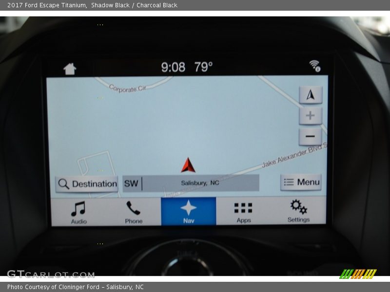 Shadow Black / Charcoal Black 2017 Ford Escape Titanium
