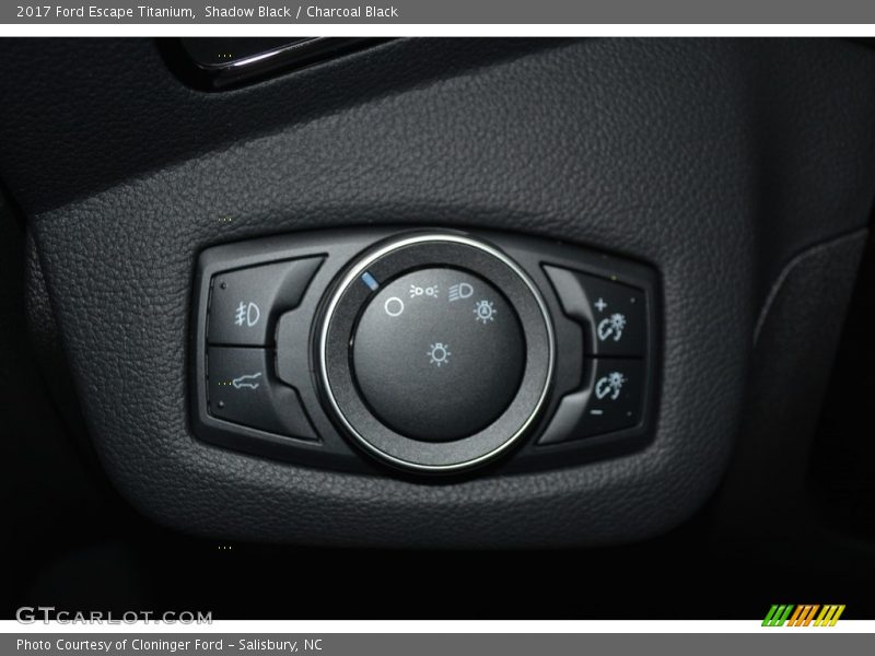 Shadow Black / Charcoal Black 2017 Ford Escape Titanium