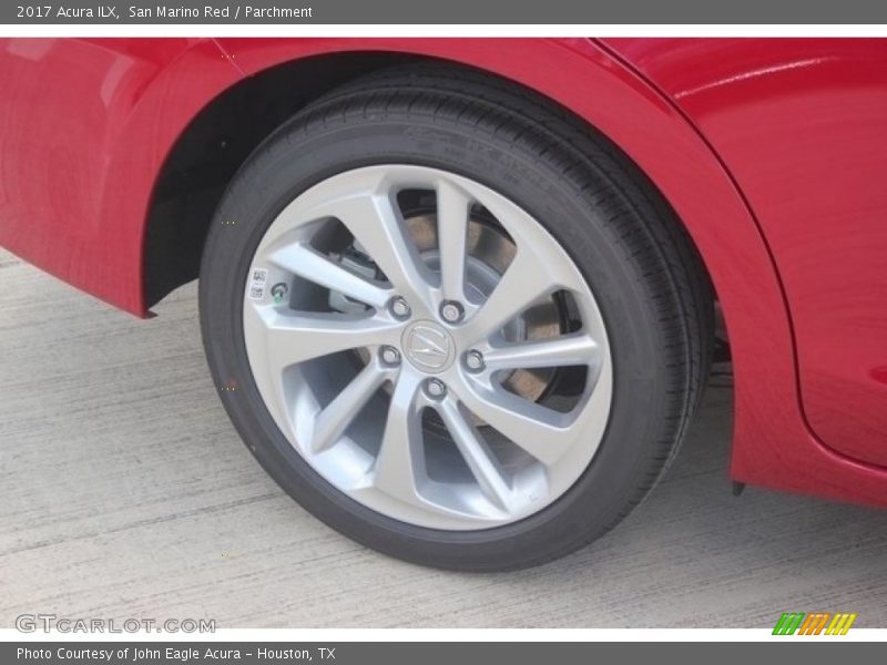 San Marino Red / Parchment 2017 Acura ILX