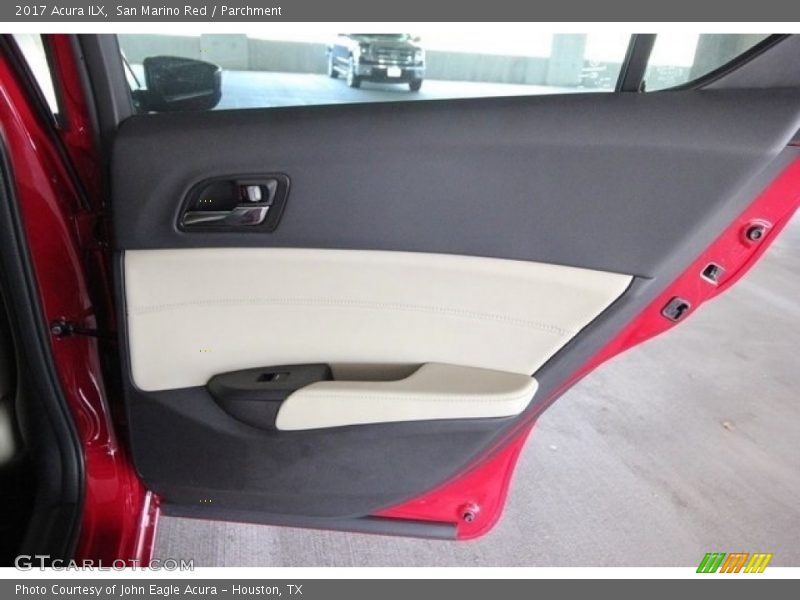 San Marino Red / Parchment 2017 Acura ILX