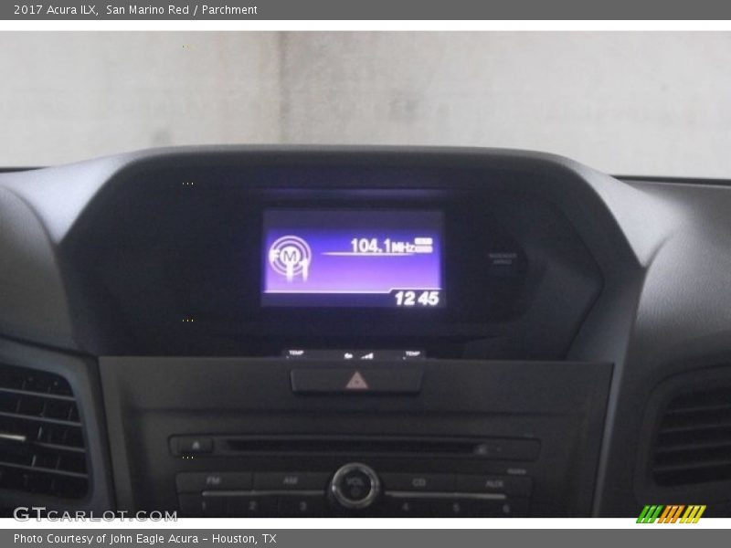 San Marino Red / Parchment 2017 Acura ILX
