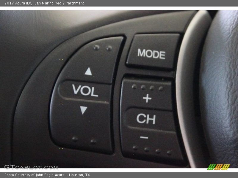 San Marino Red / Parchment 2017 Acura ILX