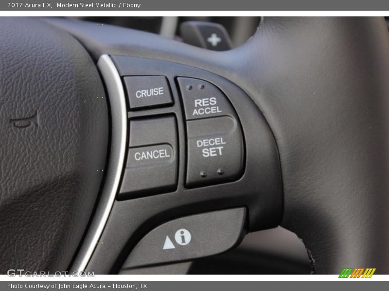 Modern Steel Metallic / Ebony 2017 Acura ILX