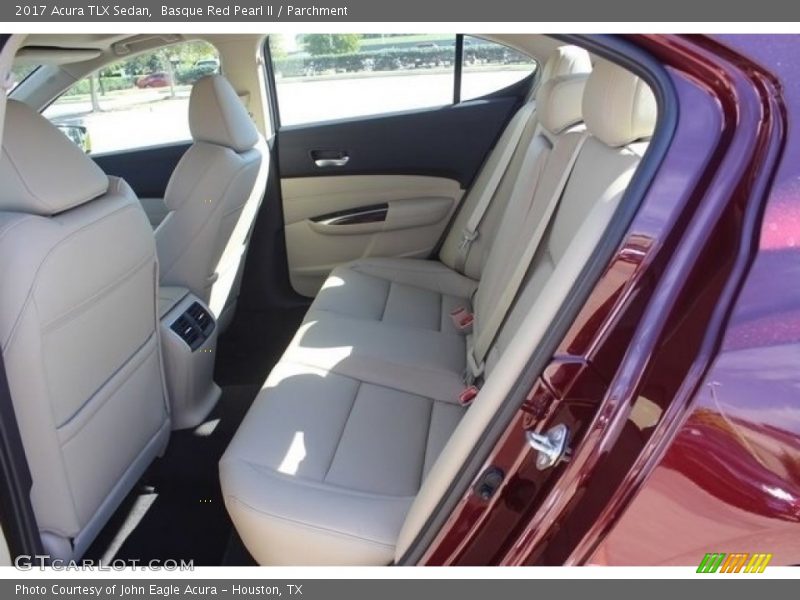Basque Red Pearl II / Parchment 2017 Acura TLX Sedan