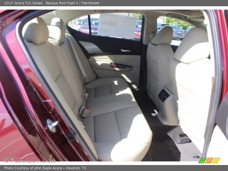 Basque Red Pearl II / Parchment 2017 Acura TLX Sedan