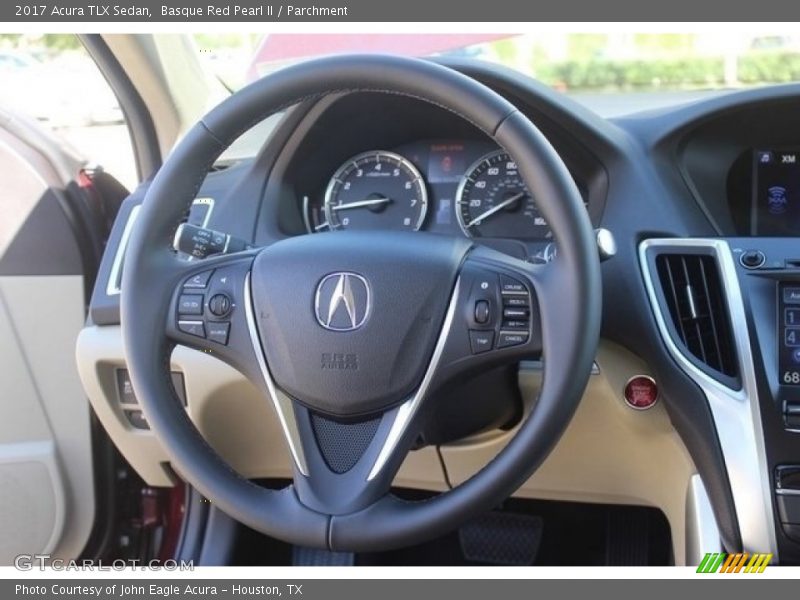 Basque Red Pearl II / Parchment 2017 Acura TLX Sedan
