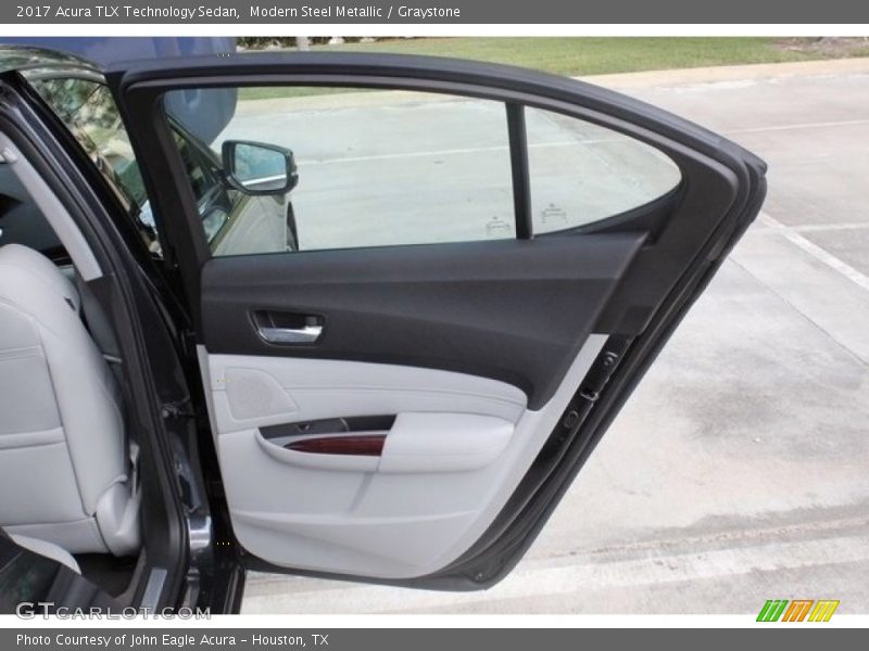 Modern Steel Metallic / Graystone 2017 Acura TLX Technology Sedan