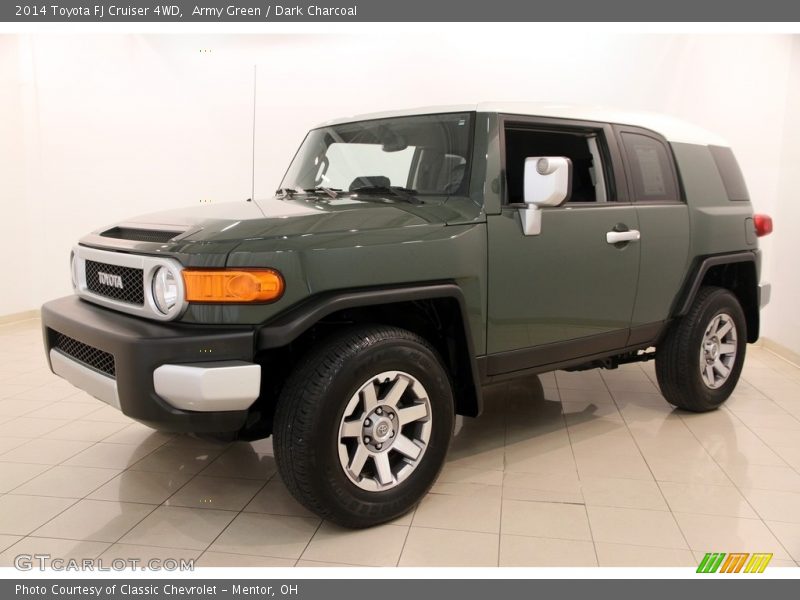 Army Green / Dark Charcoal 2014 Toyota FJ Cruiser 4WD