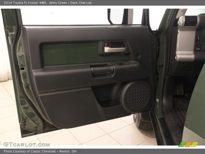 Army Green / Dark Charcoal 2014 Toyota FJ Cruiser 4WD