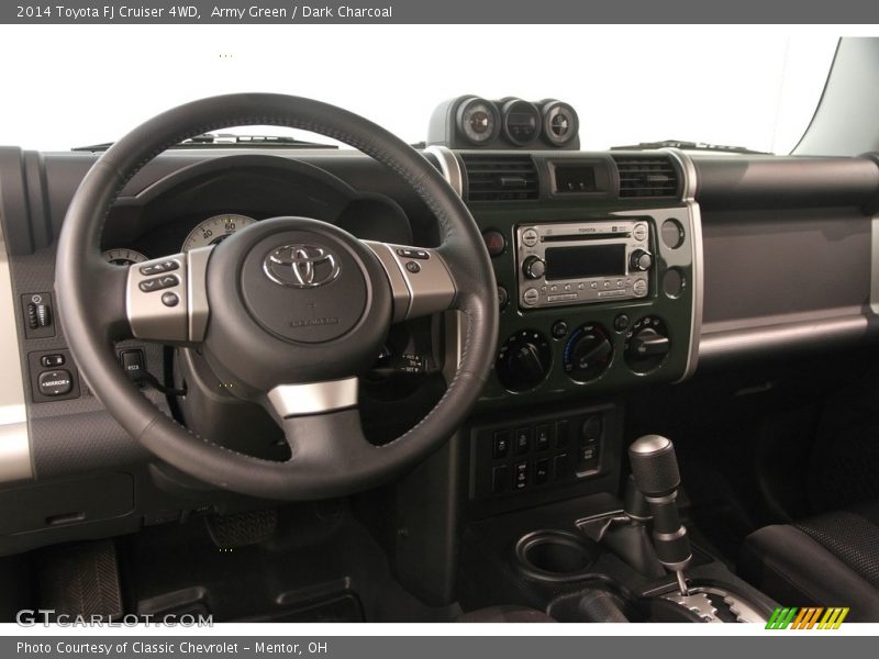 Army Green / Dark Charcoal 2014 Toyota FJ Cruiser 4WD