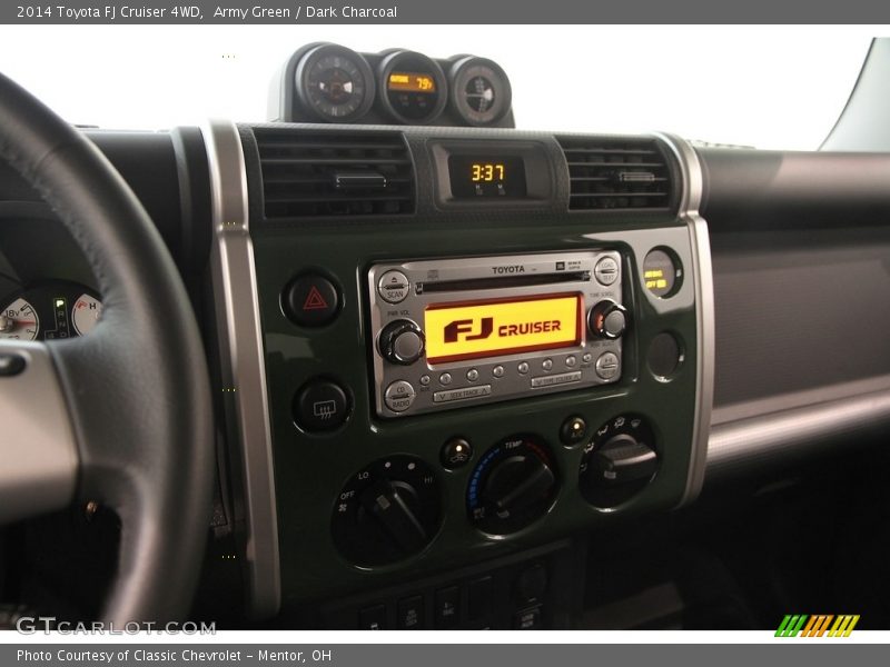 Army Green / Dark Charcoal 2014 Toyota FJ Cruiser 4WD
