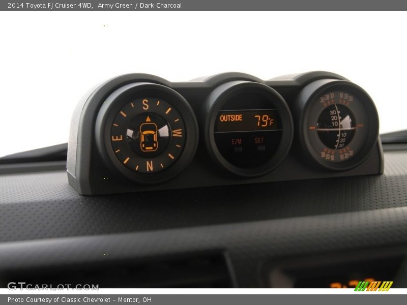 Army Green / Dark Charcoal 2014 Toyota FJ Cruiser 4WD