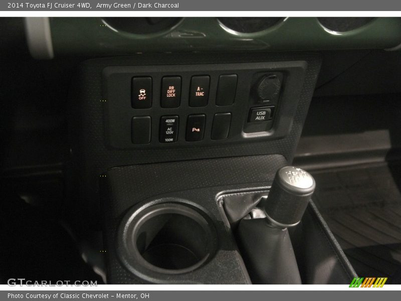 Army Green / Dark Charcoal 2014 Toyota FJ Cruiser 4WD