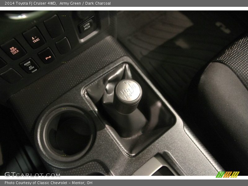 Army Green / Dark Charcoal 2014 Toyota FJ Cruiser 4WD