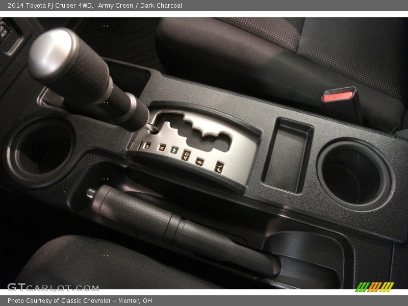 Army Green / Dark Charcoal 2014 Toyota FJ Cruiser 4WD