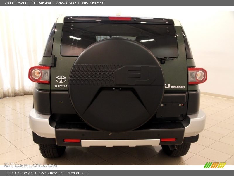 Army Green / Dark Charcoal 2014 Toyota FJ Cruiser 4WD